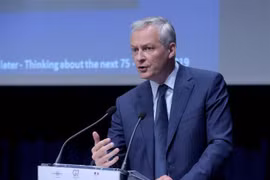 Bộ trưởng Tài chính Pháp Bruno Le Maire. (Ảnh: AFP/TTXVN)