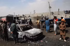 Hiện trường vụ nổ tại Kabul, Afghanistan, ngày 2/9/2019.(Ảnh: THX/TTXVN)