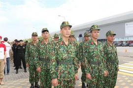 Quân đội nhân dân Việt Nam. (Ảnh: Dương Trí/TTXVN)