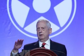 Bộ trưởng Quốc phòng Mỹ Jim Mattis. (Ảnh: AFP/TTXVN)