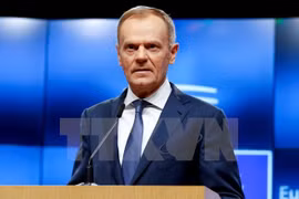 Chủ tịch Hội đồng châu Âu Donald Tusk. (Nguồn: THX/TTXVN)