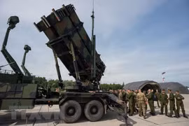 Hệ thống phòng thủ tên lửa Patriot của Mỹ. (Nguồn: THX/TTXVN)