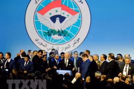 Toàn cảnh Đại hội đối thoại dân tộc Syria ở Sochi ngày 30/1. (Nguồn: THX/ TTXVN)