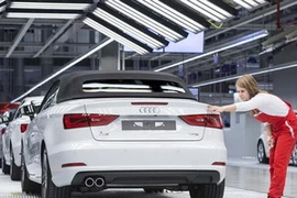 Mẫu Audi A3 Cabriolet được sản xuất tại nhà máy Gyor tại Hungary. (Nguồn: carscoops.com) 