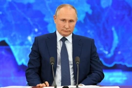 Tổng thống Nga Vladimir Putin. (Ảnh: AFP/TTXVN)