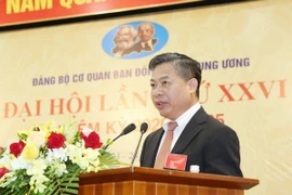 Ông Nguyễn Huy Tăng, Phó Trưởng Ban Thường trực Ban Đối ngoại Trung ương. (Ảnh: Phương Hoa/TTXVN)