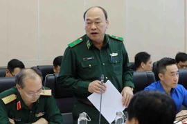 Thiếu tướng Lê Quang Đạo, Phó Tư lệnh-Tham mưu trưởng Bộ Đội biên phòng. (Ảnh: Vũ Sinh/TTXVN)