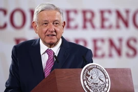 Tổng thống Mexico Andres Manuel Lopez Obrador. (Ảnh: AFP/TTXVN)