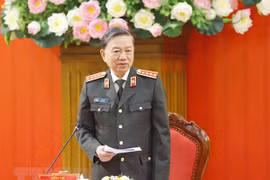 Đại tướng Tô Lâm, Ủy viên Bộ Chính trị, Bí thư Đảng ủy Công an Trung ương, Bộ trưởng Bộ Công an. (Ảnh: Doãn Tấn/TTXVN)