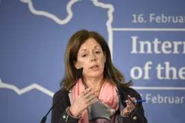 Đại diện đặc biệt của LHQ về Libya, bà Stephanie Williams (Ảnh: AFP/TTXVN)