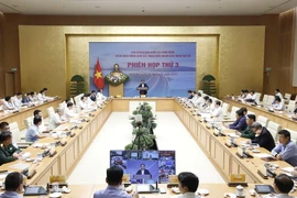 Quang cảnh phiên họp. (Ảnh: Dương Giang/TTXVN)