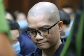 Bị cáo Nguyễn Thái Luyện - Chủ tịch Hội đồng quản trị kiêm Tổng giám đốc điều hành Công ty Alibaba. (Ảnh: Thành Chung/TTXVN)