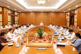 Quang cảnh cuộc họp. (Ảnh: Phương Hoa/TTXVN)