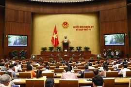 Một phiên làm việc của Quốc hội. (Nguồn: TTXVN)