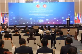 Quang cảnh khai mạc Hội nghị Bộ trưởng Giáo dục ASEAN lần thứ 12. (Ảnh: Thanh Tùng/TTXVN)