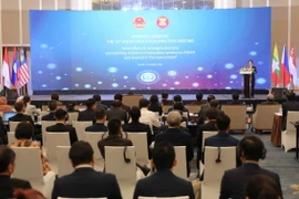 Quang cảnh khai mạc Hội nghị Bộ trưởng Giáo dục ASEAN lần thứ 12. (Ảnh: Thanh Tùng/TTXVN)