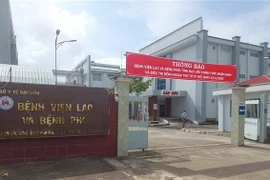 Bệnh viện Lao và Bệnh phổi Bạc Liêu chính thức đi vào hoạt động đáp ứng sự mong mỏi của người dân. (Ảnh: Tuấn Kiệt/TTXVN)
