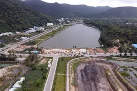 Hồ Quang Trung 2 được huyện Côn Đảo đầu tư bài bản và bảo vệ nghiêm ngặt để trữ nước cho Côn Đảo. (Ảnh: Đoàn Mạnh Dương/TTXVN)