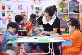 Một lớp học của trẻ mầm non. (Nguồn: TTXVN)