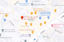 Vị trí phố Trần Văn Lai.