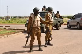 Binh sỹ Burkina Faso. (Ảnh: AFP/TTXVN)