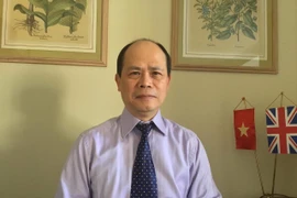 Ông Nguyễn Cảnh Cường, Tham tán Thương mại, Thương vụ Việt Nam tại Anh. (Ảnh: Minh Hợp/Vietnam+)