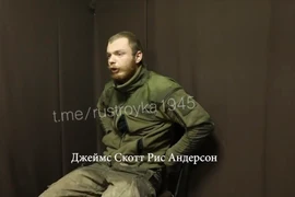 Xuất hiện video về lính đánh thuê người Anh bị bắt tại vùng Kursk của Nga