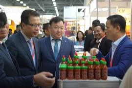 Quảng bá nhiều sản phẩm Việt Nam tại hội chợ ẩm thực quốc tế ở Nga