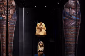 Triển lãm Tutankhamun: Kho báu của Pharaoh tại Pháp. (Nguồn: france24.com)