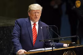 Tổng thống Mỹ Donald Trump. (Ảnh: THX/TTXVN)