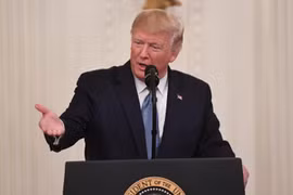 Tổng thống Mỹ Donald Trump. (Ảnh: AFP/TTXVN)