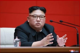 Nhà lãnh đạo Triều Tiên Kim Jong-un. (Ảnh: Yonhap/ TTXVN)