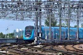 Xe lửa trên khắp nước Pháp bị gián đoạn nghiêm trọng vào thứ Sáu vừa qua. (Nguồn: AFP)
