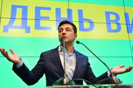 Tổng thống Ukraine Volodymyr Zelenskiy. (Ảnh: AFP/TTXVN)