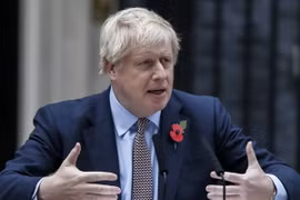 Thủ tướng Anh Boris Johnson. (Ảnh: THX/TTXVN)