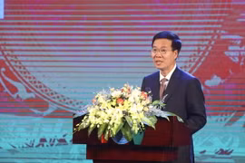 Ông Võ Văn Thưởng, Ủy viên Bộ Chính trị, Bí thư Trung ương Đảng, Trưởng Ban tuyên giáo Trung ương. (Ảnh: Minh Quyết/TTXVN)