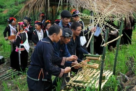 [Photo] Điện Biên: Lễ cầu mùa của đồng bào dân tộc Khơ Mú