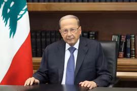 Tổng thống Liban Michel Aoun. (Ảnh: TTXVN phát)