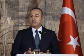 Ngoại trưởng Thổ Nhĩ Kỳ Mevlut Cavusoglu. (Ảnh: AFP/TTXVN)