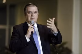 Ngoại trưởng Mexico Marcelo Ebrard. (Ảnh: THX/TTXVN)