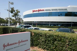 Trụ sở Johnson & Johnson tại Irvine, bang California của Mỹ, ngày 28/8 vừa qua. (Ảnh: AFP/TTXVN)