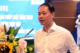 Ông Trần Hồng Thái, Tổng cục trưởng Tổng cục Khí tượng Thủy văn. (Ảnh: Công Tường/TTXVN)