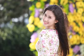 Top 12 ứng viên Hoa khôi Áo dài rạng rỡ trước đêm chung kết