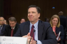Giám đốc FBI James Comey tại phiên điều trần trước cuộc họp của Ủy ban Quân lực Thượng viện Mỹ tại Washington, DC ngày 10/1. (Nguồn: AFP/TTXVN)