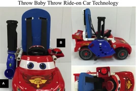 Sáng chế ôtô đồ chơi hỗ trợ vận động ở trẻ khuyết tật