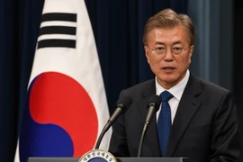 Tổng thống Hàn Quốc Moon Jae-in. (Nguồn: THX/TTXVN)