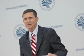 Ông Michael Flynn tại cuộc họp báo ở Washington, DC, Mỹ ngày 10/1. (Nguồn: AFP/TTXVN)