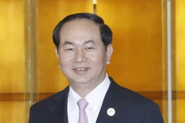Chủ tịch nước Trần Đại Quang. (Ảnh: Nhan Sáng/TTXVN)