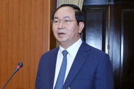 Chủ tịch nước Trần Đại Quang. (Ảnh: Nhan Sáng/TTXVN)