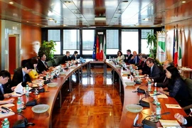 Quang cảnh buổi Hội thảo. (Ảnh: Đức Hòa/Vietnam+)